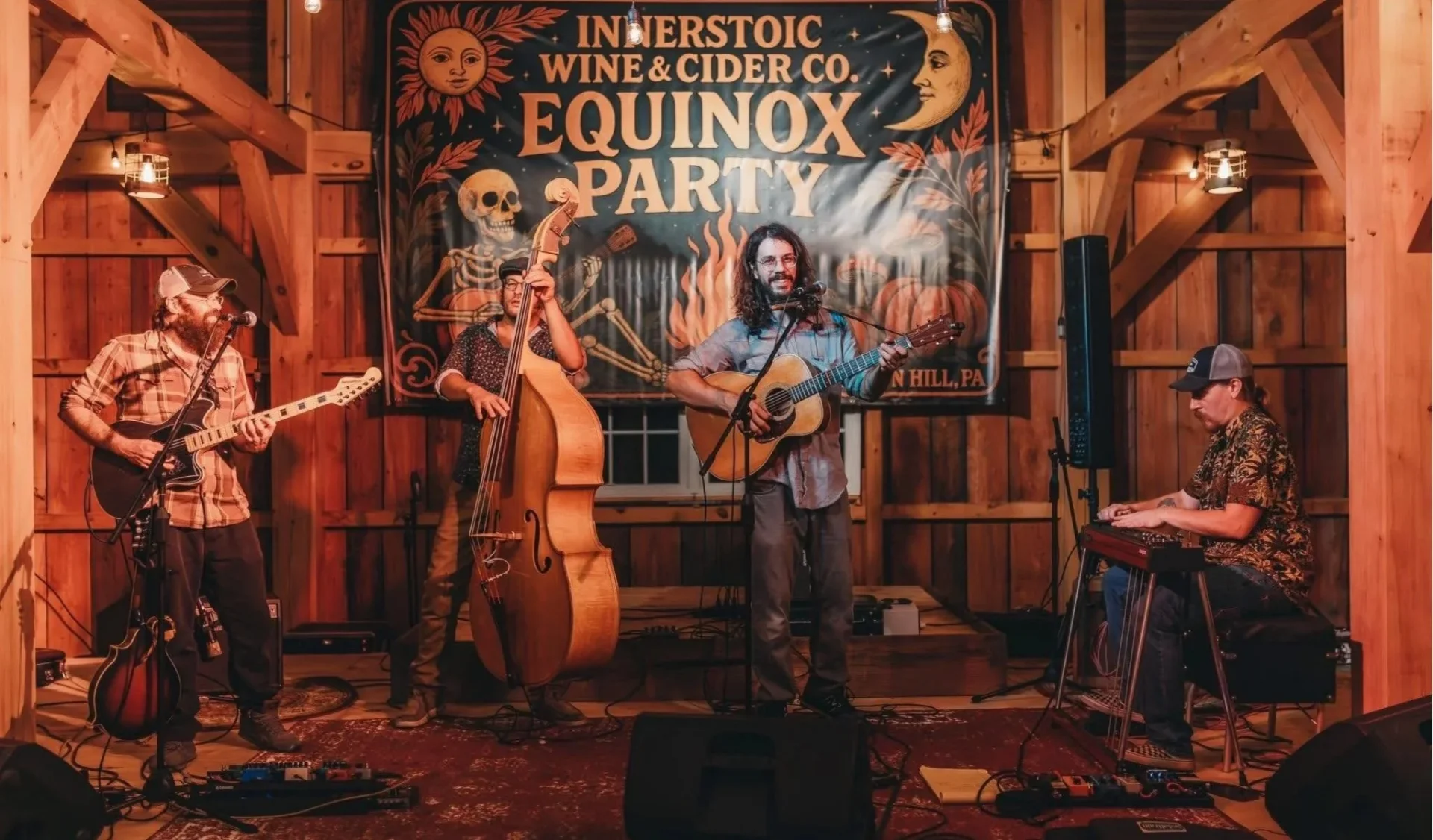 The Dishonest Fiddlers — Ensemble (Bluegrass/Americana) performing at the Scranton Jazz Festival