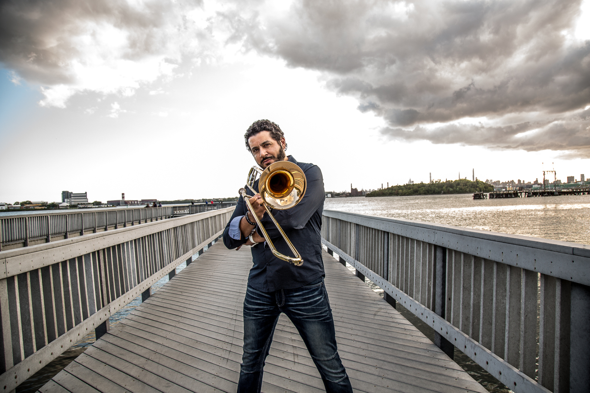 Doug Beavers — Trombone (Latin Jazz) performing at the Scranton Jazz Festival