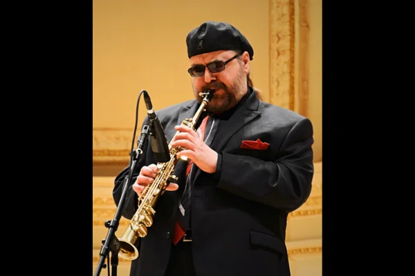 Nick Driscoll — Clarinet & Saxophone (Traditional Jazz) performing at the Scranton Jazz Festival